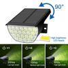 New Solar Spot Lights Outdoor Garden 76 LED Landscape Spotlight IP65 Waterproof Solar Garden Lights 3 Mode Yard Driveway Pathway