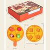 Simulation Pizza Wooden Making Children Toy Set For Role Playing Interaction And
