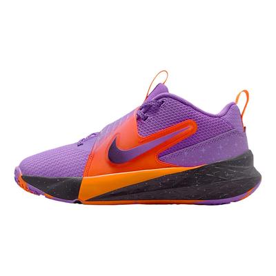 Team Hustle D 12 Mesh Stable Fit Cushioning Comfortable Breathable Low Top Basketball Shoes Kids Sneakers IO9848-500