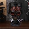 Halloween Gothic Skull Lamp Usb Plug Lava Skeleton Decorations For Home Desktop Ornaments Gift