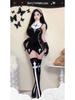 Abstinent Nun Sexy Lace Lingerie Set - See-Through Pajamas Nightgown