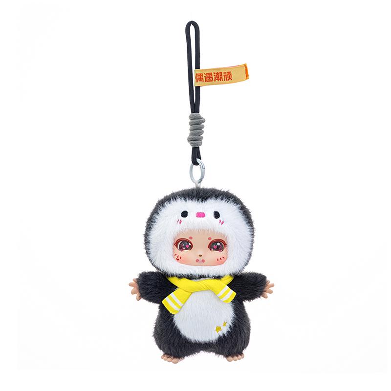 15cm Kawaii Cute Animals Vinyl Face Plush Playthings Dinosaurs Penguins Sharks Pendant Gift Idea ideal for Animal Enthusiasts Children Hang Bag