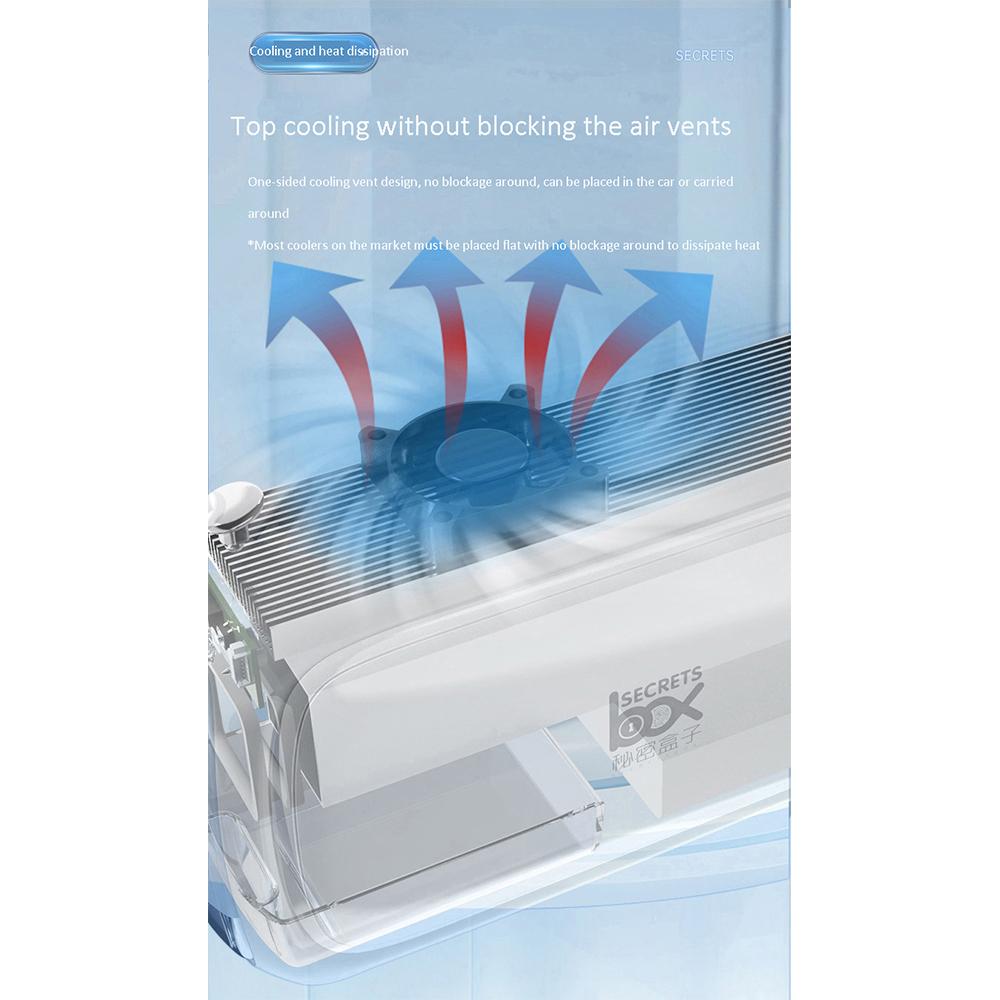 מקרר אינסולין נייד סוללה נטענת תיק אינסולין לסוכרת מיני מקרר תרופות ביתי לרכב נשיאה קריר לאחסון מקרר נרתיק אחסון