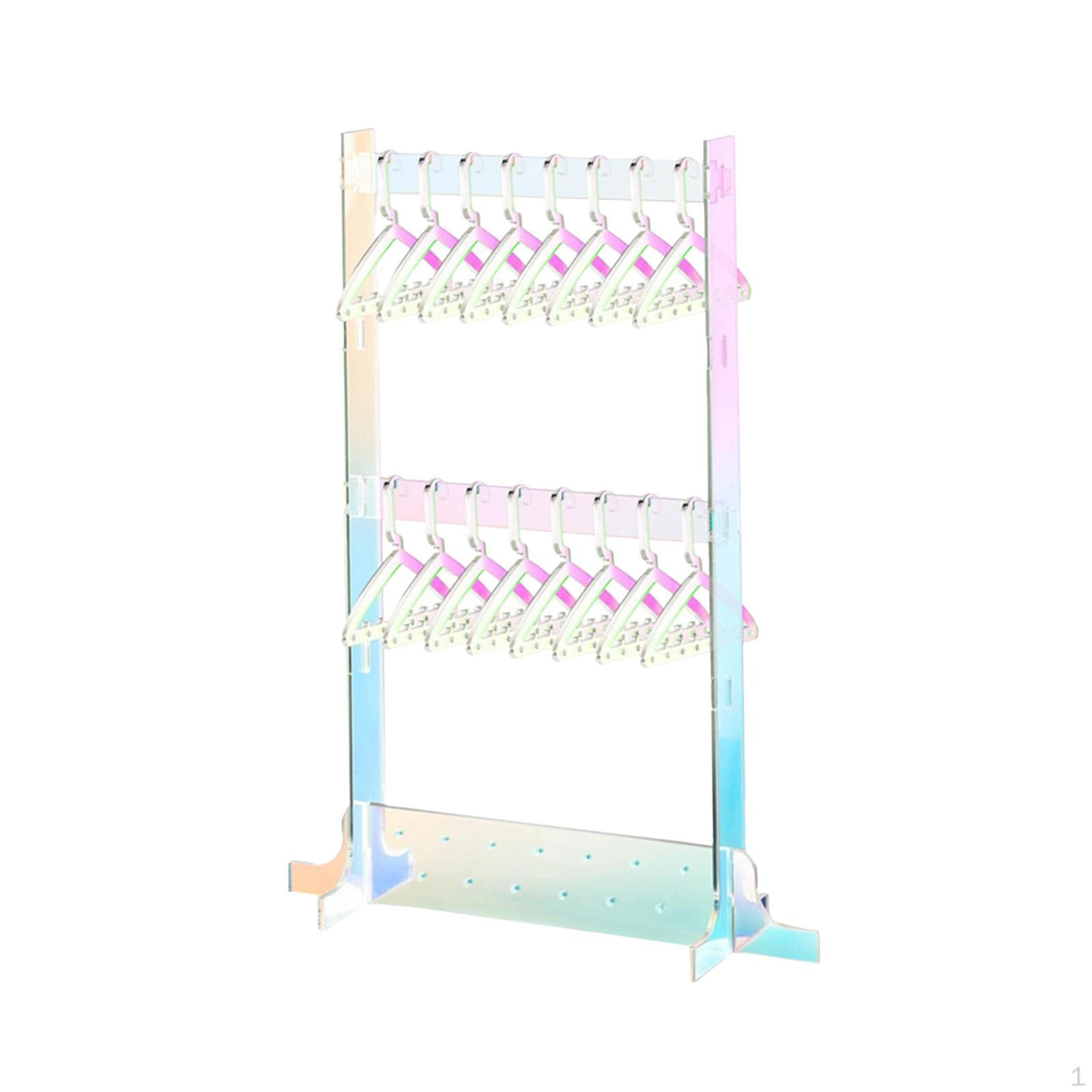 

Акриловая подставка для сережек, вешалка, настольный подвесной органайзер для