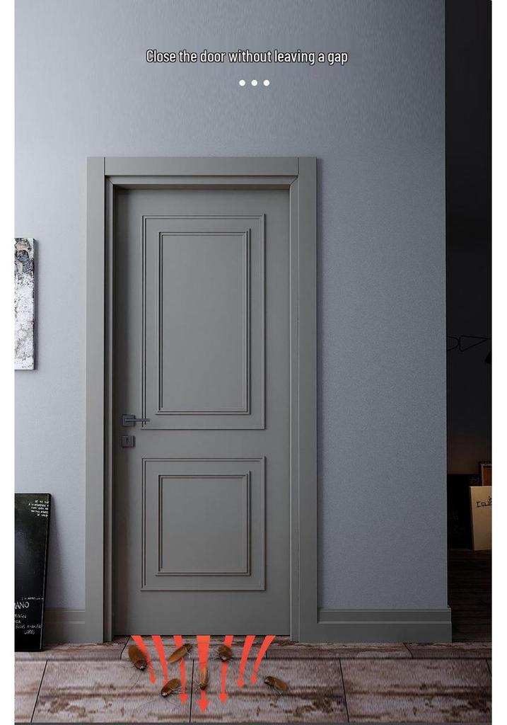 Automatic Lifting Soundproof Door Bottom Sealing Strip: Silent, Dustproof, Windproof Solution for Wooden Hotel Bedroom Doors