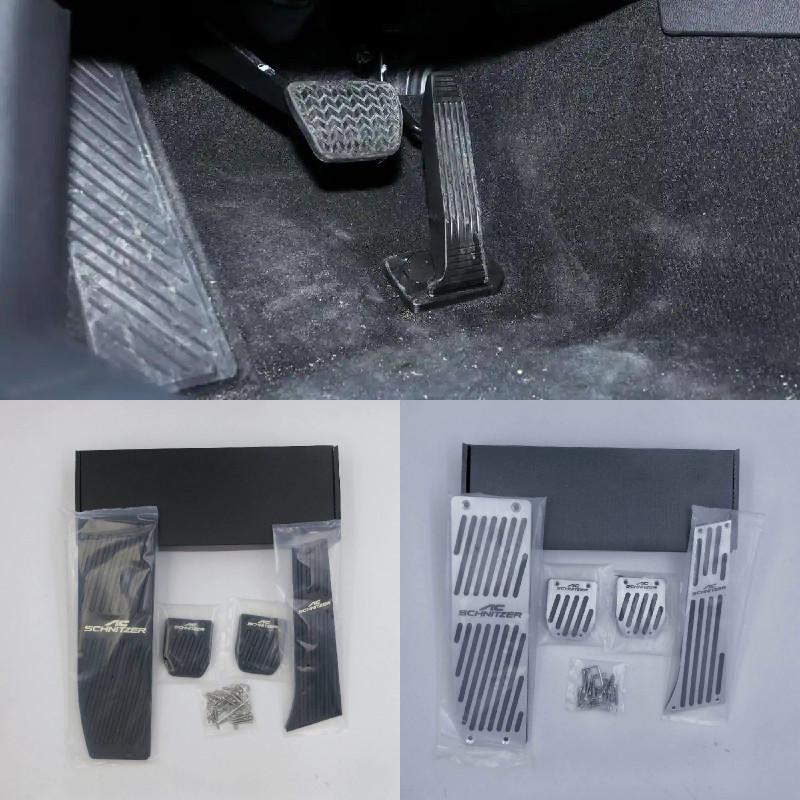Pedale BMW con finitura in lega per serie E46 E36 E90 E92 E93 E87 E39