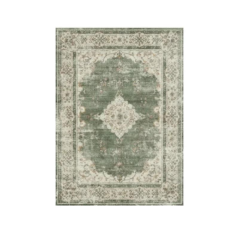 Bohemian Style Carpets for Living Room Thickend Plush Bedroom Decor Retro Carpet Washable Lounge Floor Mat Fluffy Soft Study Rug