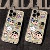 Pachacorgi Shin-chan iPhone 17/16 Pro/15/13 Pro Max/11/XS Transparent Case for Women