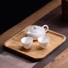 Japanese Style Bamboo Rectangular Serving Tray