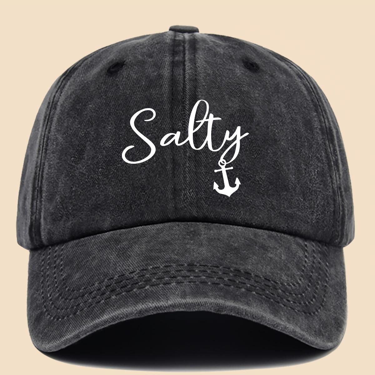 Graphic print baseball cap Unisex design sun hat Simple fashion retro sports hat