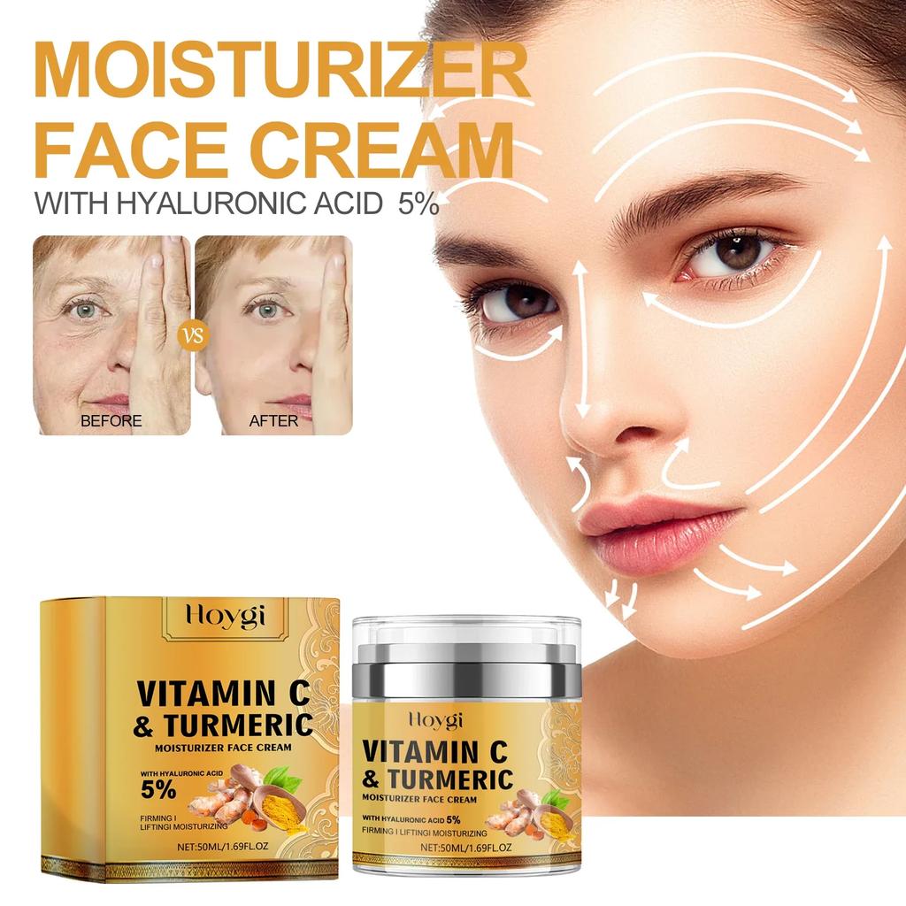 Turmeric Collagen Anti-Aging-Anti-Wrinkle Cream Moisturizing Improve Elasticity Dispelling Wrinkles Repair Instant Wrinkle Cream