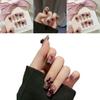 Wholesale Nail Wraps In Plum Jam Color Suitable For All Sizes Xs S M L