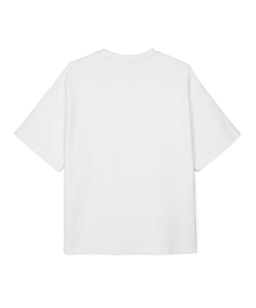 GUVO Damaged Pocket Tee, White