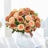 Artificial Flower Wedding Party Home Bedroom Table Decoration Bridal Bouquet Outdoor Courtyard Silk Peony Hydrangeas Arrangement