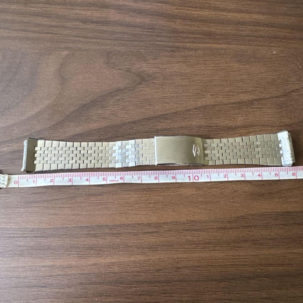 Used SEIKO Seiko King Quartz KQ Silver Watch Belt Vintage Genuine