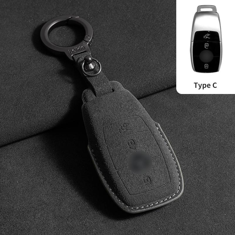 For Cross-border Markets Fits Benz C/E/S Class C260 E300 S350 GLC260 Factory In Stock Key Fob Cover for Mercedes-Benz