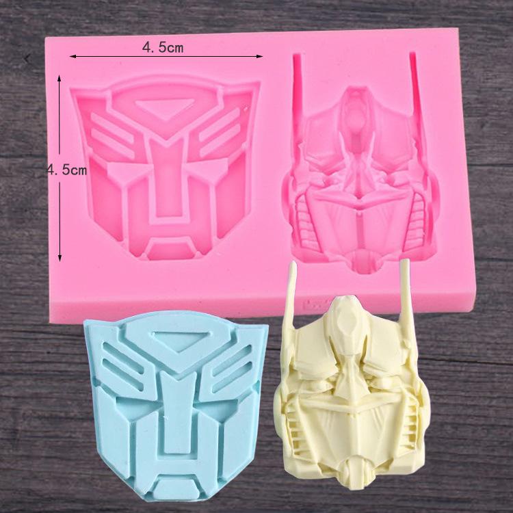 Plastic Baking Tools Cake Decoration Ornaments Fortune Happiness Longevity Spring Loaded Cutting Mold Sugar Art Moulds