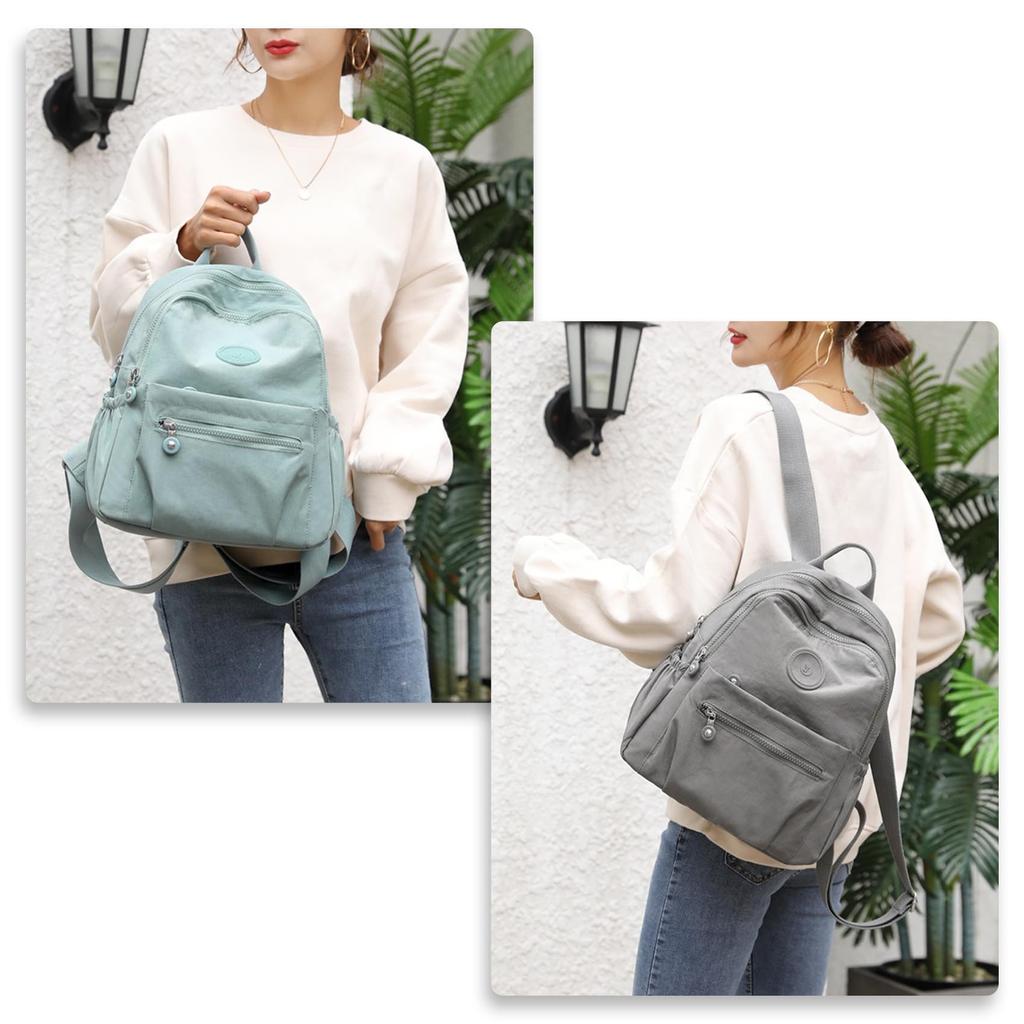 NOTAG Nylon Mini Size M Women's Backpack, Girls' Handbag, Backpack, Small, Waterproof, Casual, Travel, Commuting, School, Cute, Stylish, Gift,