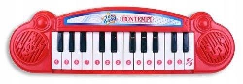 Elektroniczny mini keyboard z linii bontempi star 24 klawisze piosenki demo