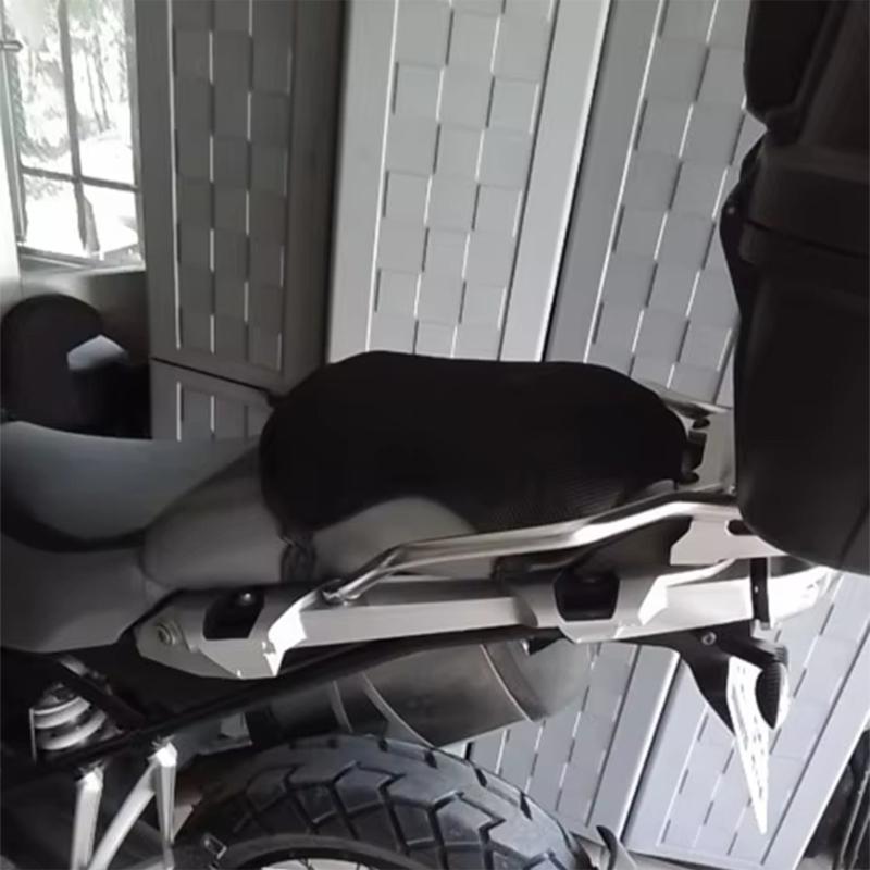 Breathable Motorcycle Gel Seat Cover Cushion With Memory Foam Base Waterproof Surfaces Universal for Most Motorbikes