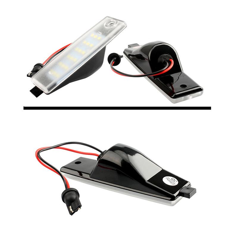 2Pcs Error Free Led License Plate Light For 1998~2003 Car Tail Number Back Light Lamps Led Trunk Lights Luggage Compartment Lamp