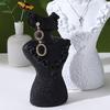 Boutique Necklace Jewelry Display Bust Resin Material Necklace Pendant Earring Chain Display-Case Mannequin Stand Holder