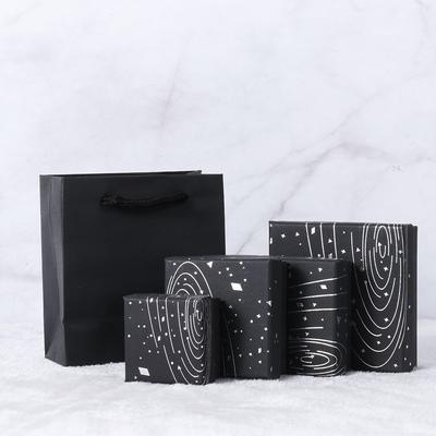 Necklace Hot Silver Ring Earrings Carton Jewelry Packaging Box Gift Box Gift Bag