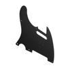 Electric Guitar Pickguard High Strength Scratch Proof Aluminum Alloy Front Guitar Guard Plate Black