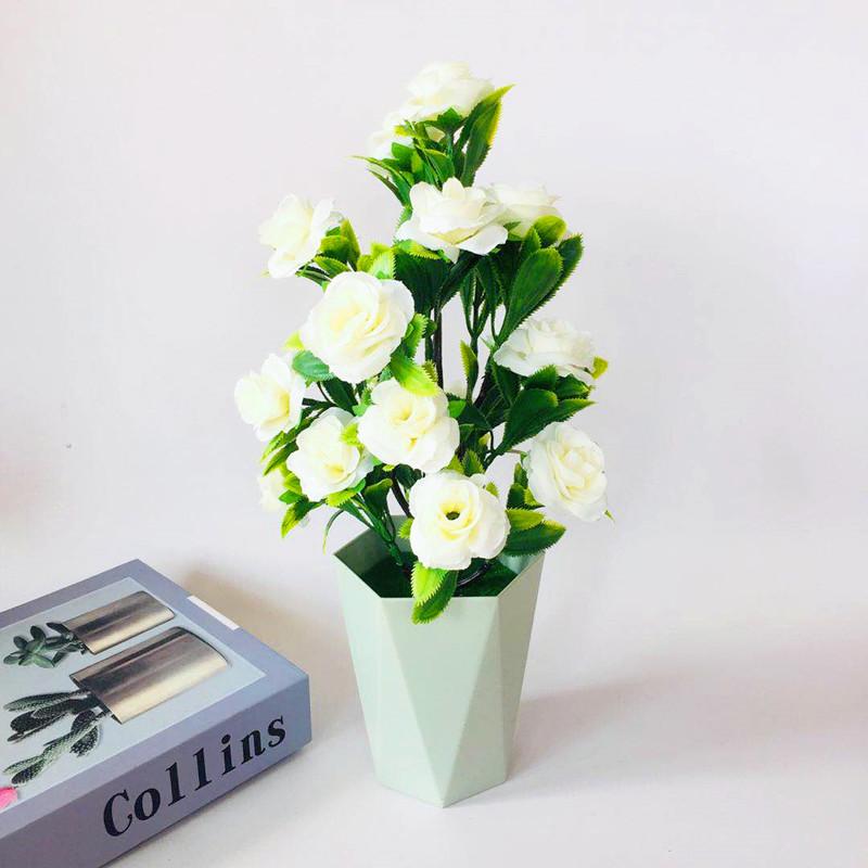 Mother's Day Pot Fake Plant Potted Flower Garden Arrangement Ornaments Room Festival Supplies