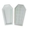 Silicone Mold with Lid Coffin Storage Box Crystal Epoxy Resin Mold Trinket Box