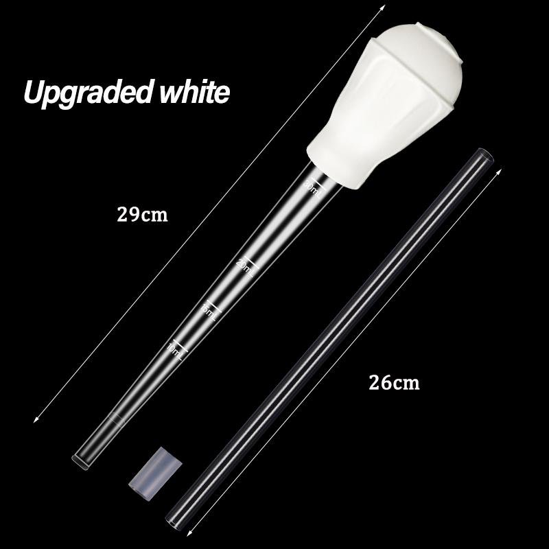 Manual Aquarium Gravel Cleaning Straw Fish Tank Water Changer Aquarium Clean Pipette Dropper Waste Remover with Extension Tube