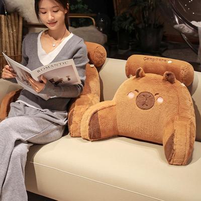 Capybara Lumbar Support Cushion – Office, Sofa, Car Back Comfort