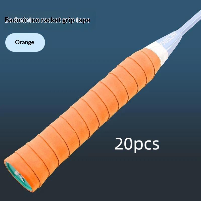 20Pcsthickened Badminton Racket Glue Towel Tape Anti-Slip Sweat-Absorbing Tape For Racket Fishing Rod Tennis Overgrip 1