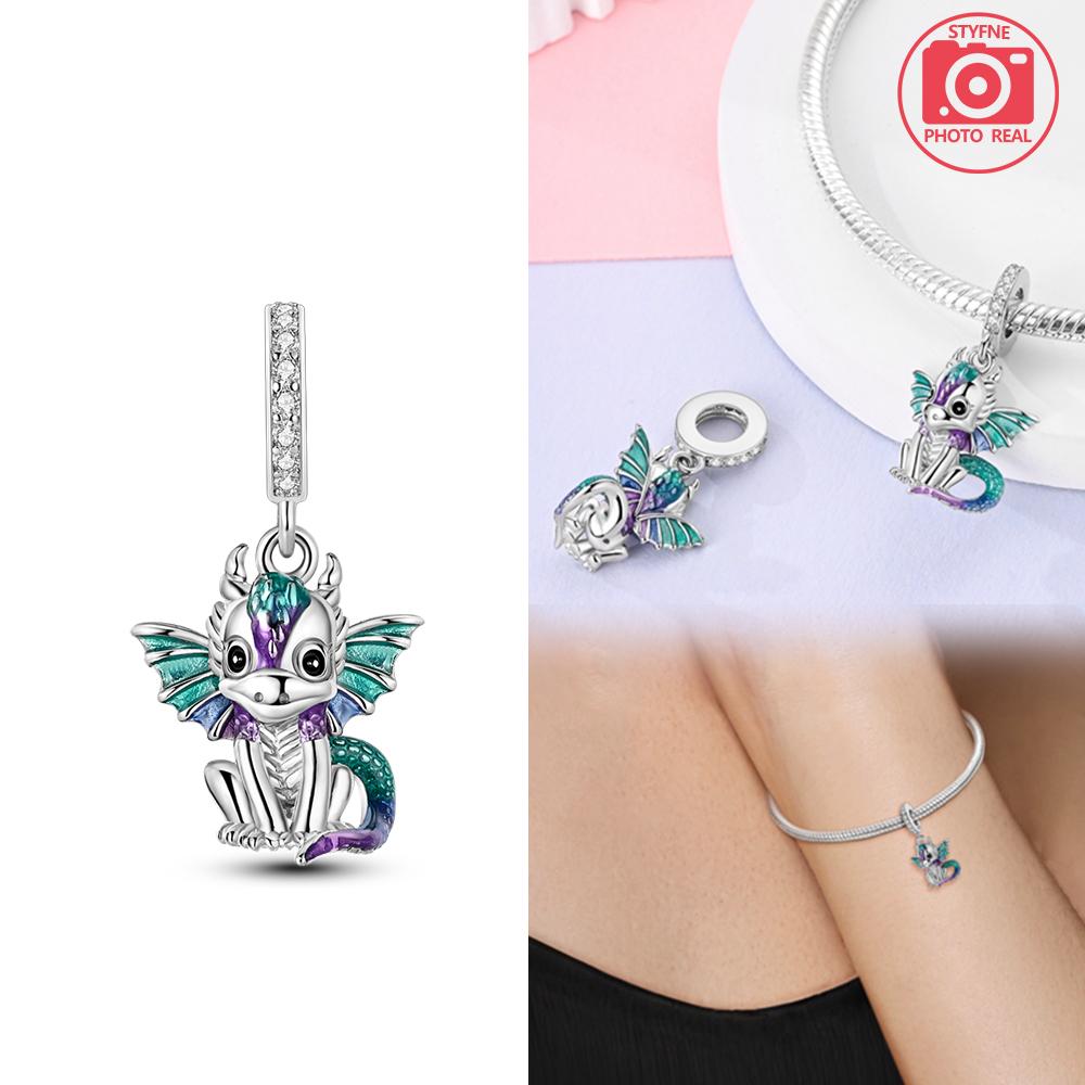 Charms Plata Forest Chameleon Charm Pendant Copper Colors For Charms Copper Colors Original Bracelet For Jewelry Making