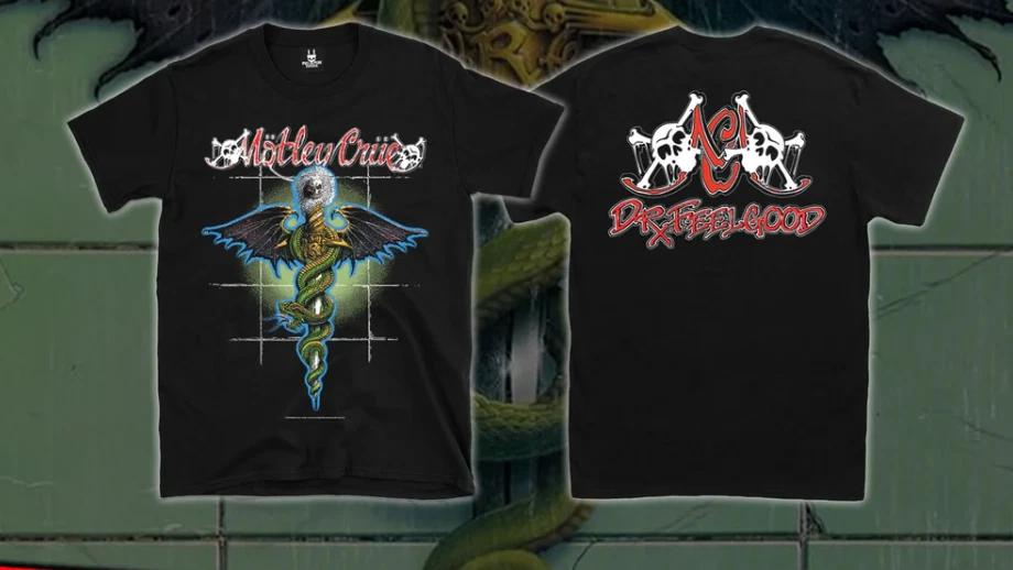 Mötley Crüe – Dr. Feelgood: Legendary Glam Metal T-Shirt 3XL