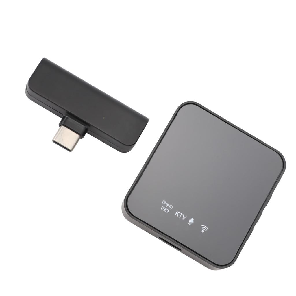 Wireless Lavalier Microphone Noise Cancelling Lapel Microphone for Video Recording Vlogging Interview Type C