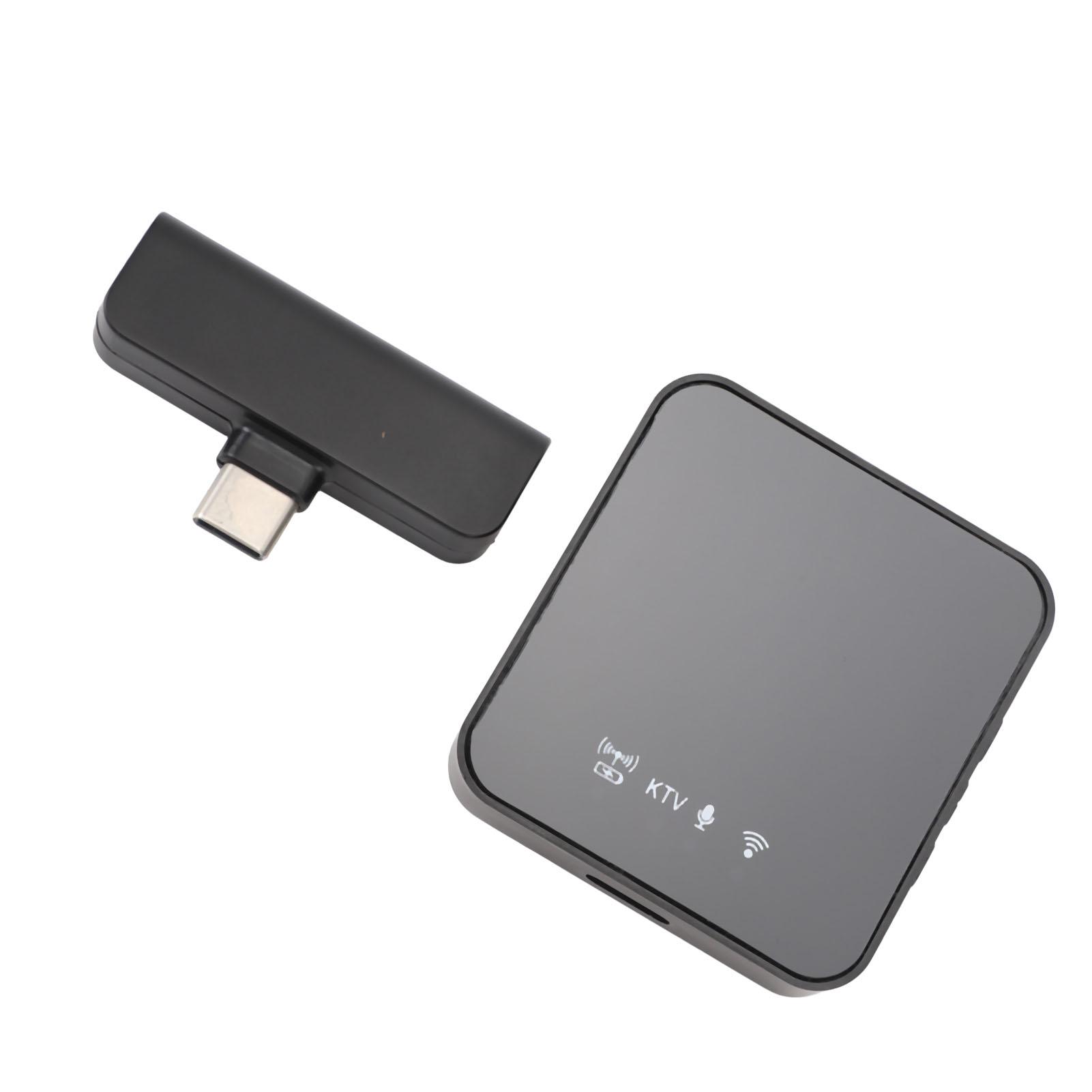 Беспроводной петличный микрофон с шумоподавлением, петличный микрофон для записи видео, влогинга, интервью, Type-C