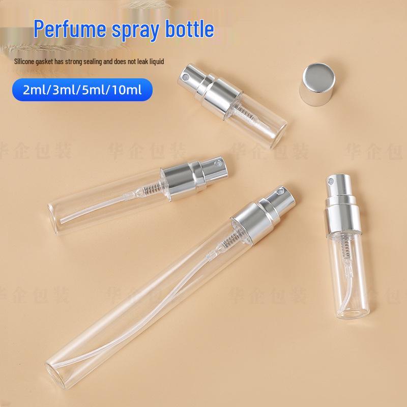 Perfume Travel Spray Bottle: 2ml, 3ml, 5ml, 10ml Glass Decanter