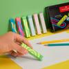 Faber-Castell Low-Dust Eraser Strips for Primary & Secondary Students - Small, Colored