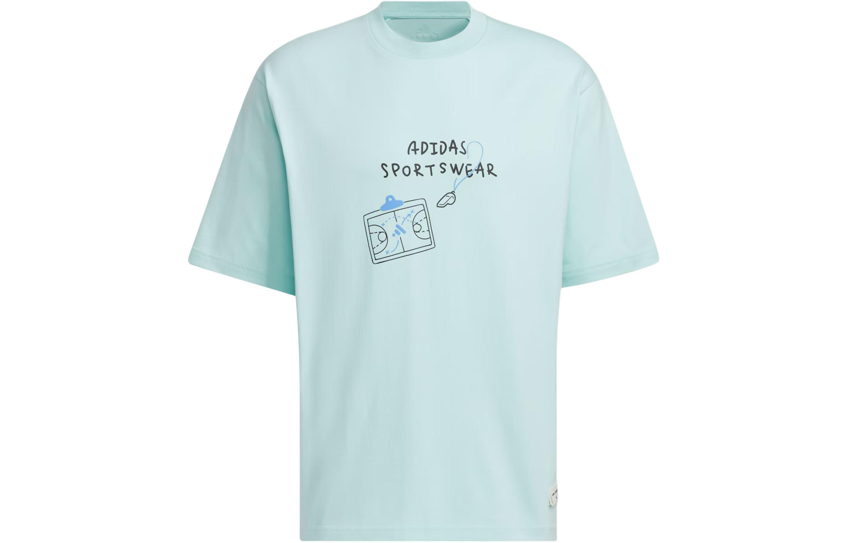 Мужская футболка Adidas светло-голубая JP4578 2XL