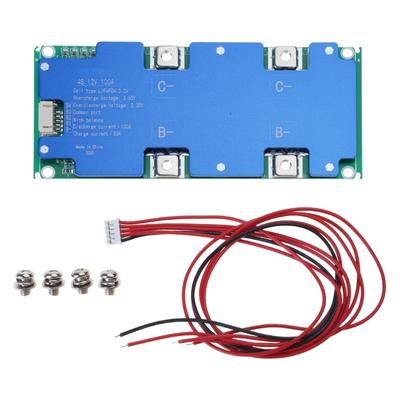 8S 100ABMS LiFePO4 Battery Protections Board With Overcharge Overdischarge Short Circuits Protections Safety Features
