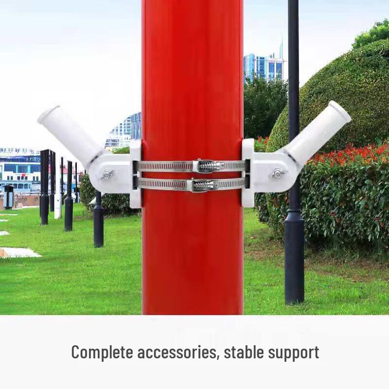 Zaoxingke Waterproof Chinese National Flag with Pole