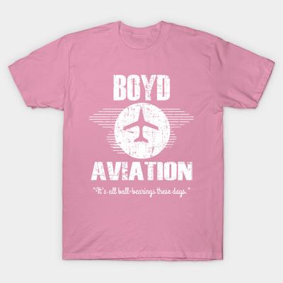 T Shirt Women Boyd Aviation From Fletch Harajuku Print Kawaii Tshirt Summer Short Sleeve Female T-Shirt Top Tee