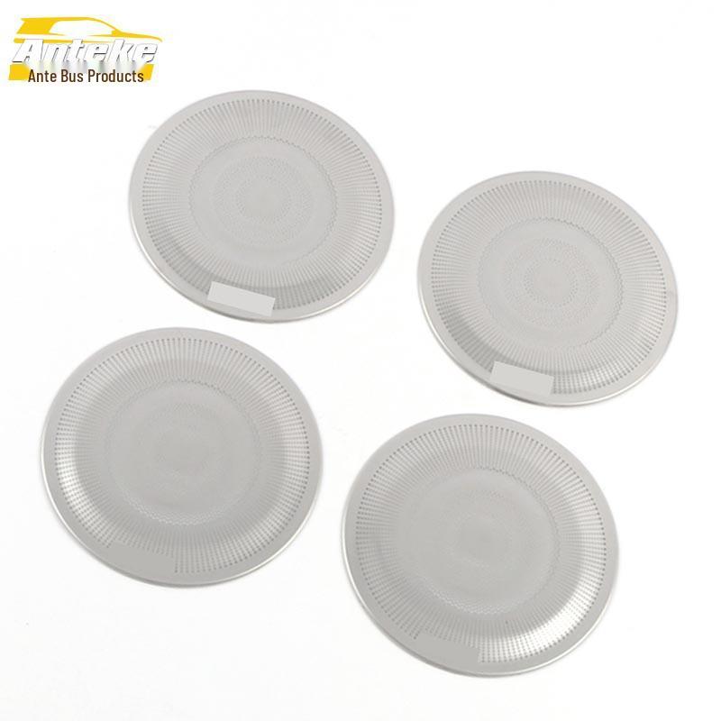 Four-Door Speaker Cover Sequin & Audio Box Panel Decorative Stickers for 21 Fit