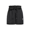 Pantaloncini Sportivi Originals Trefoil Con Strisce Tricolori Colorblock Donna Neri IN1016