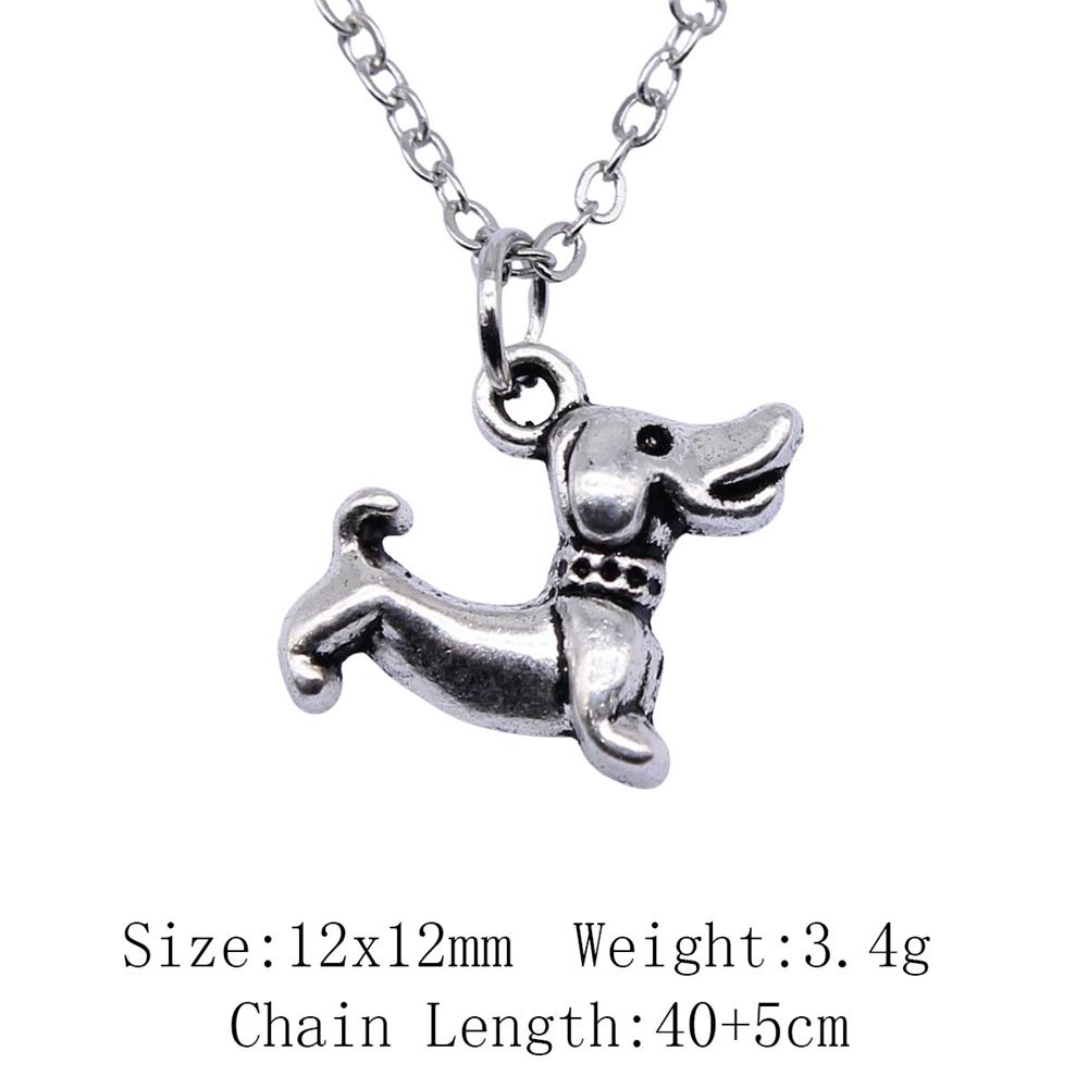 Vintage Animal Pendant Necklace Cat Animal Charm Necklaces Forest Ocean Western Jewelry Gift For Making DIY