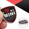 1/2Pcs 3D Metal Car Styling Shield Stickers Trunk Exterior Auto Decals Accessories For MINI Cooper JCW WORKS R55 R56 F55 F56 R57