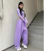 Women Sweatpants Oversized Y2k American Vintage Hip Hop Style Casual Wide Leg Sports Trousers Female Korean Streetwear