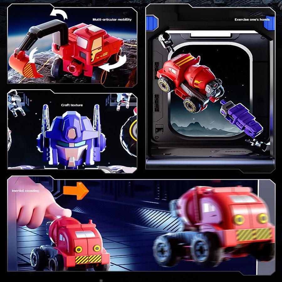 6In1/Transformation First-Class Car Top-Grade Anime-Show Mechanical Machine Construction-Kit Superior-Grade One Superior-Grade Step Superior-Grade