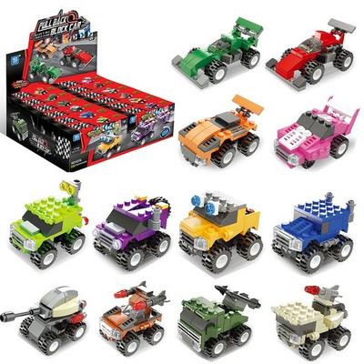 Mindbox Car Pullback 12 Block Set, Popular Toys In Korea